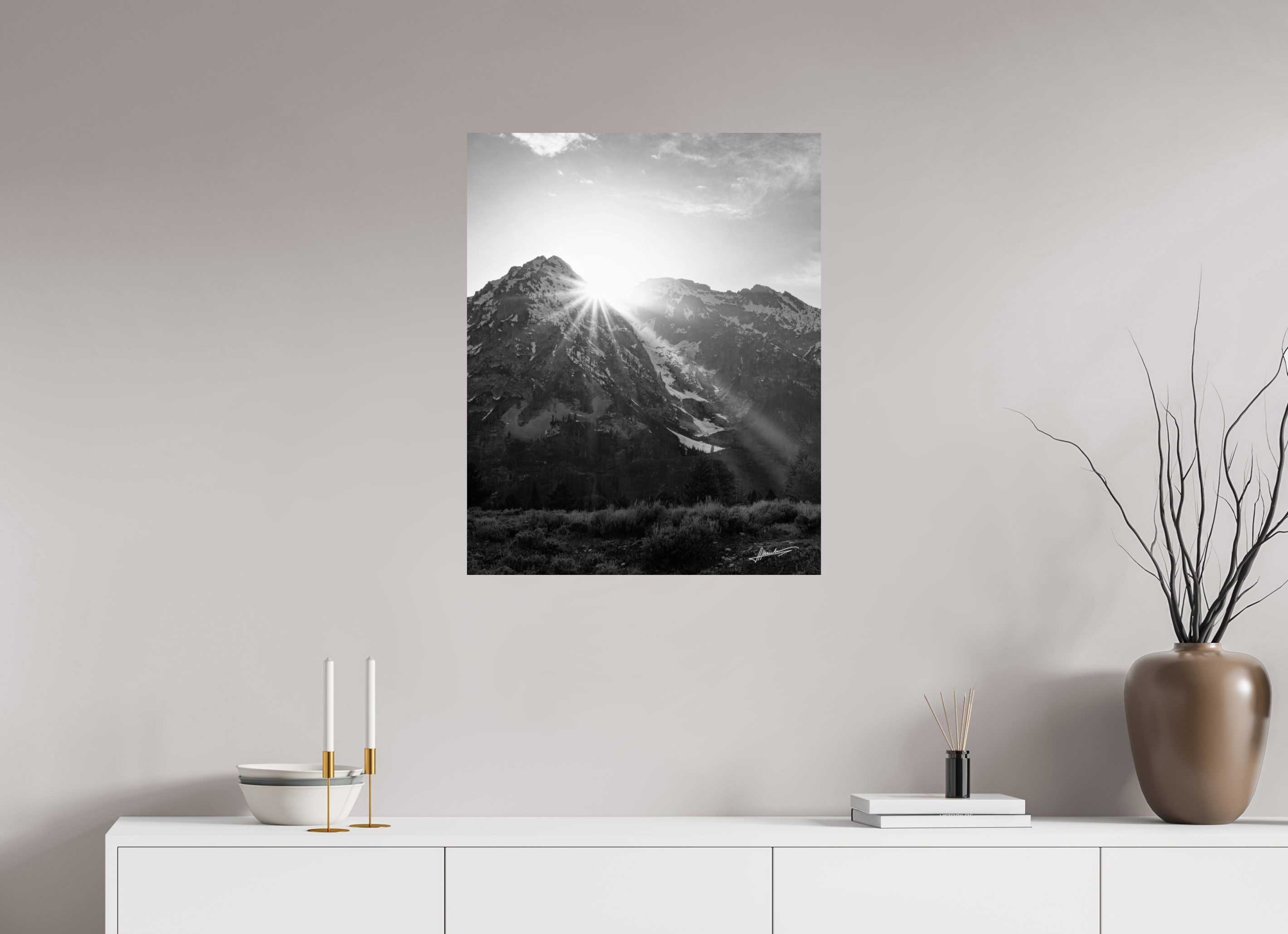 24 x 30″, Photo Print On Ilford Baryta Paper The Last Ray