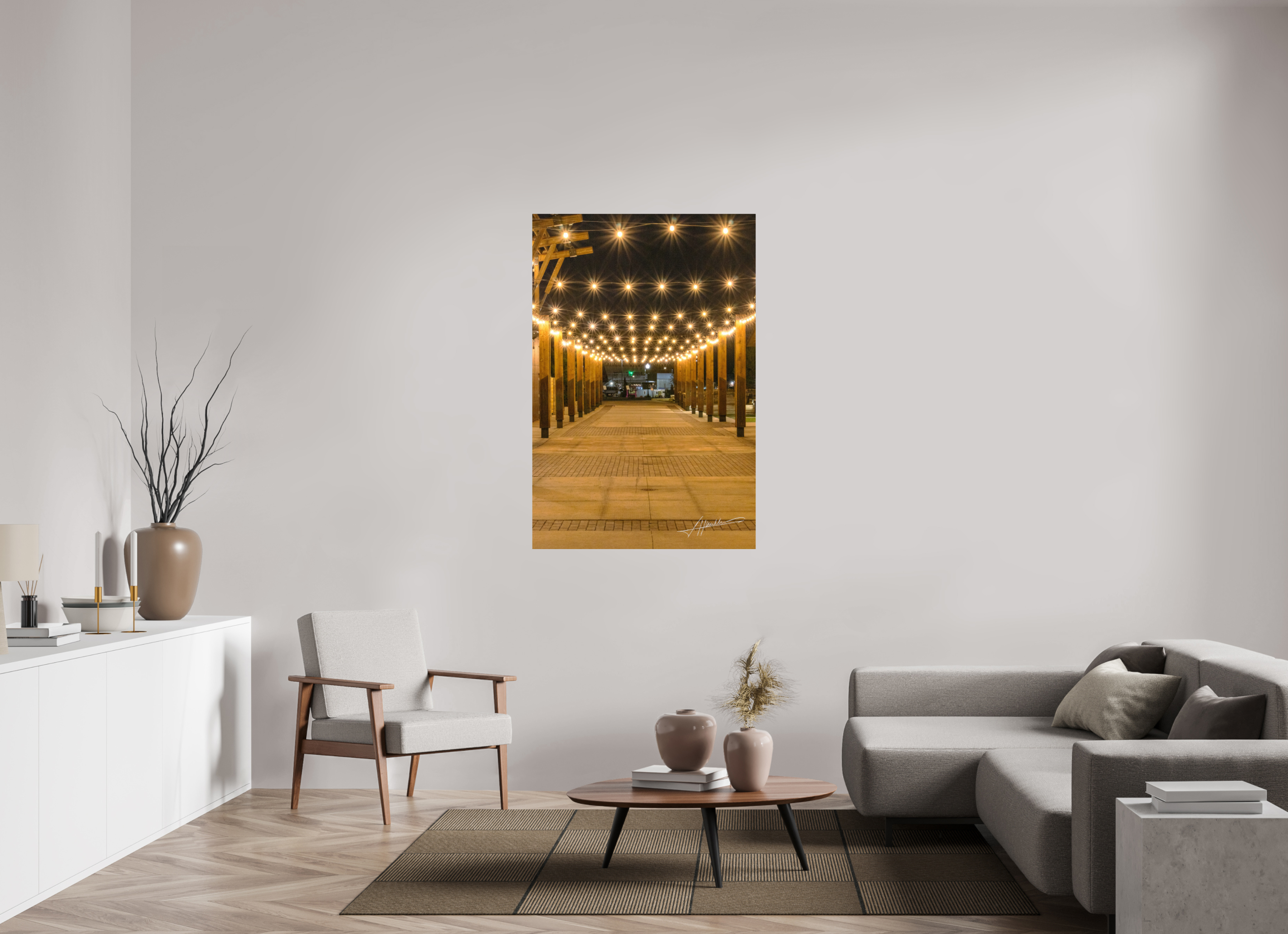 36 x 54″, Photo Print On Fujiflex High Gloss Guiding Lights