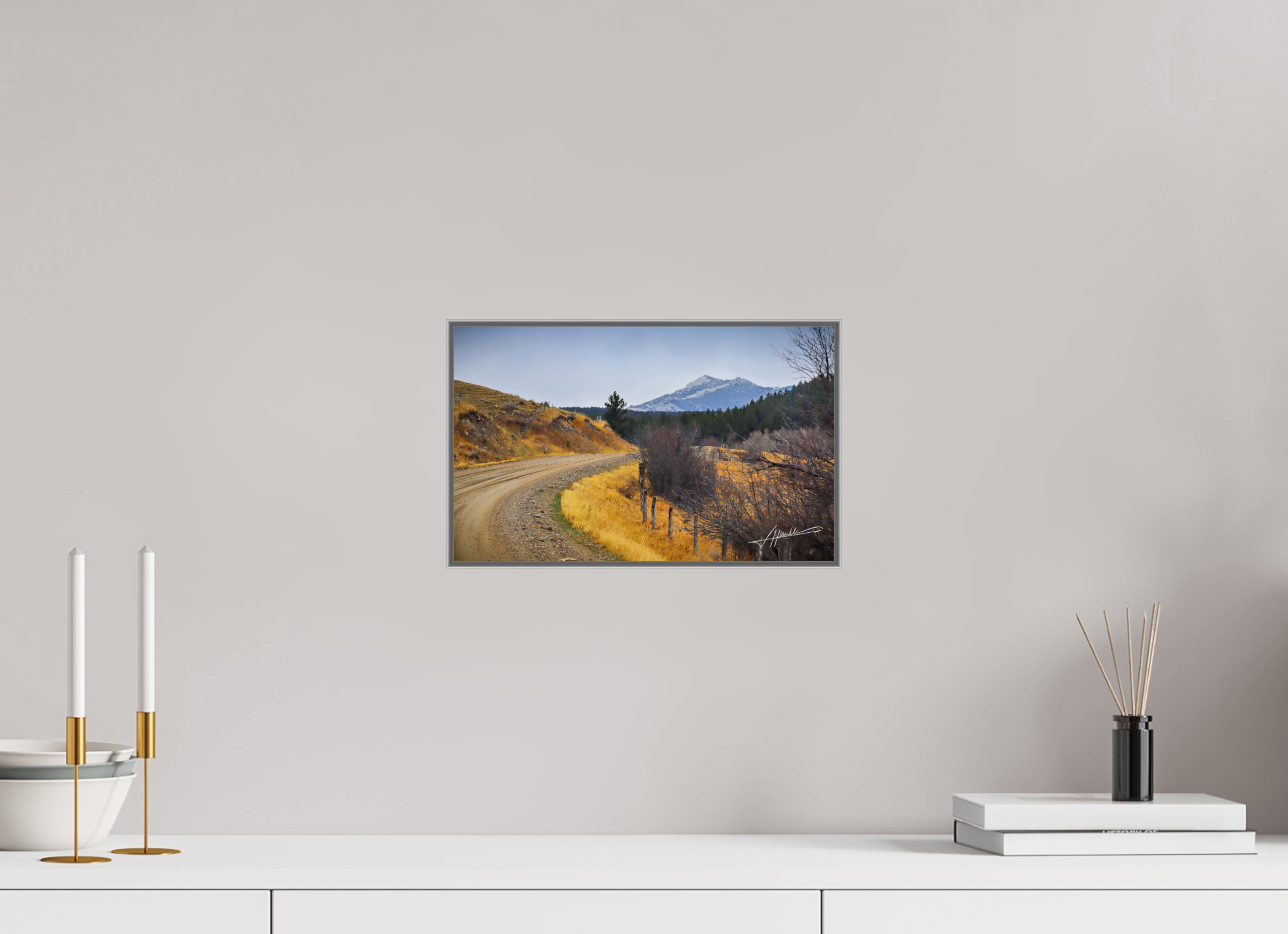 13 x 8″, Aluminum ArtBox The Road to Adventure