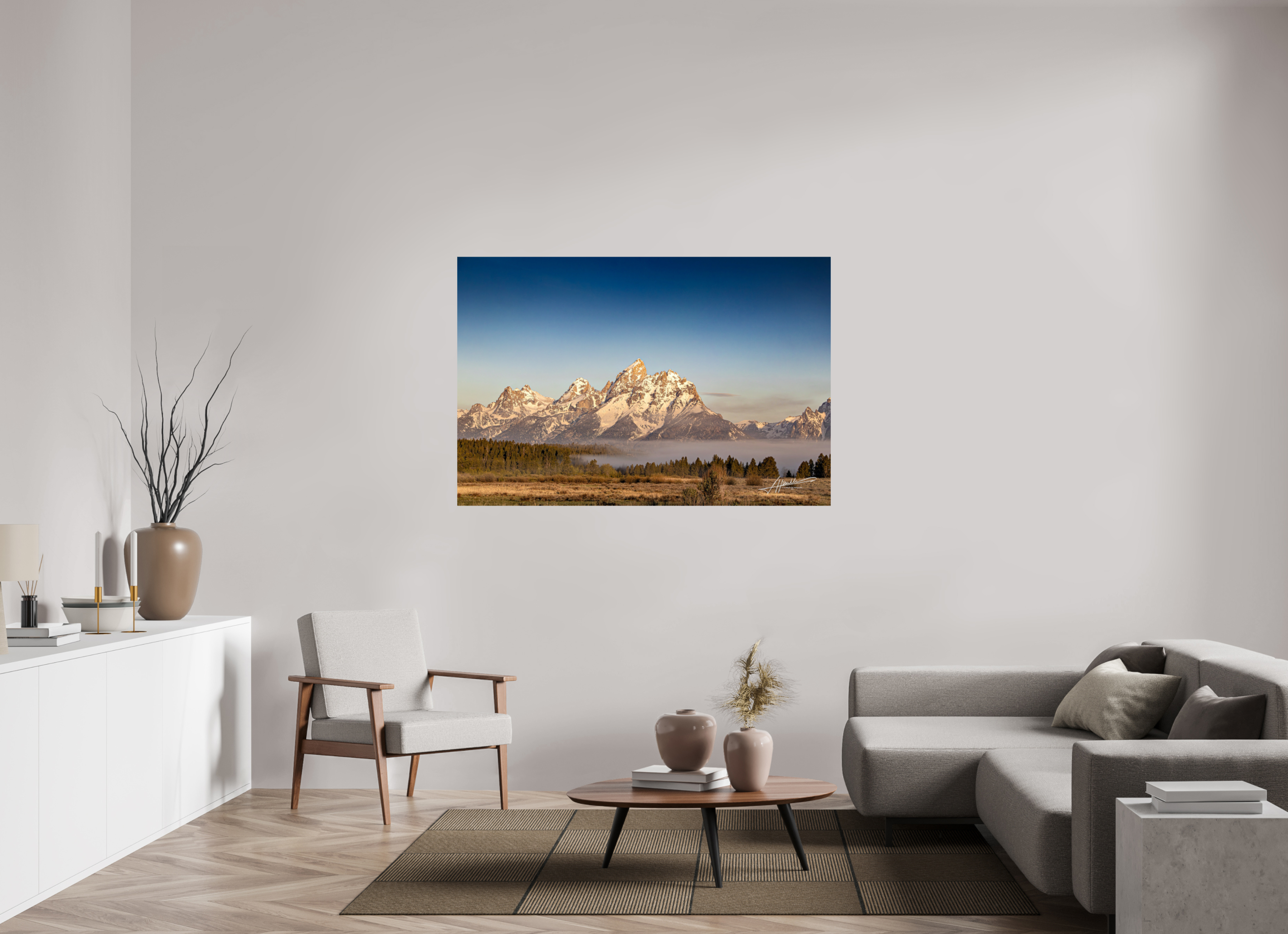 60 x 40″, ChromaLuxe HD Metal Above the Fog