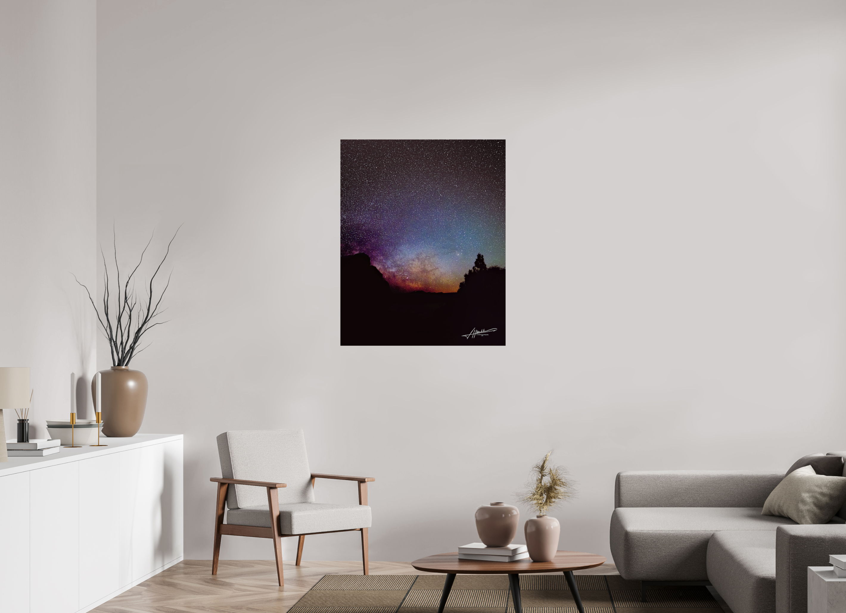 32 x 40″, Fine Art Dibond Eye of the Milky Way