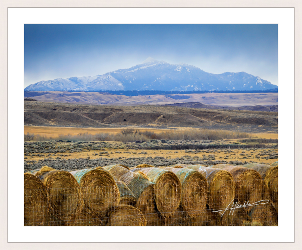 Main image Hay Bales on the Prairie