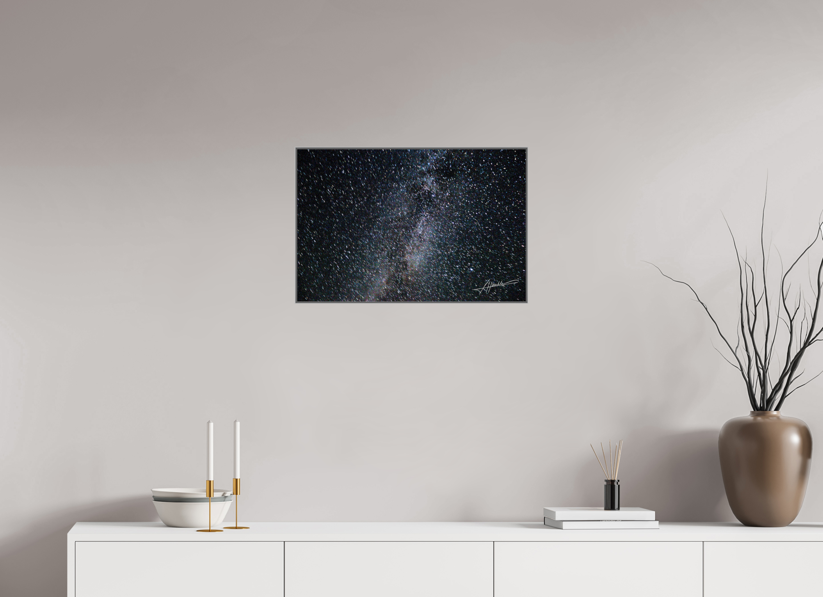 24 x 16″, Aluminum ArtBox Milky Way Galaxy