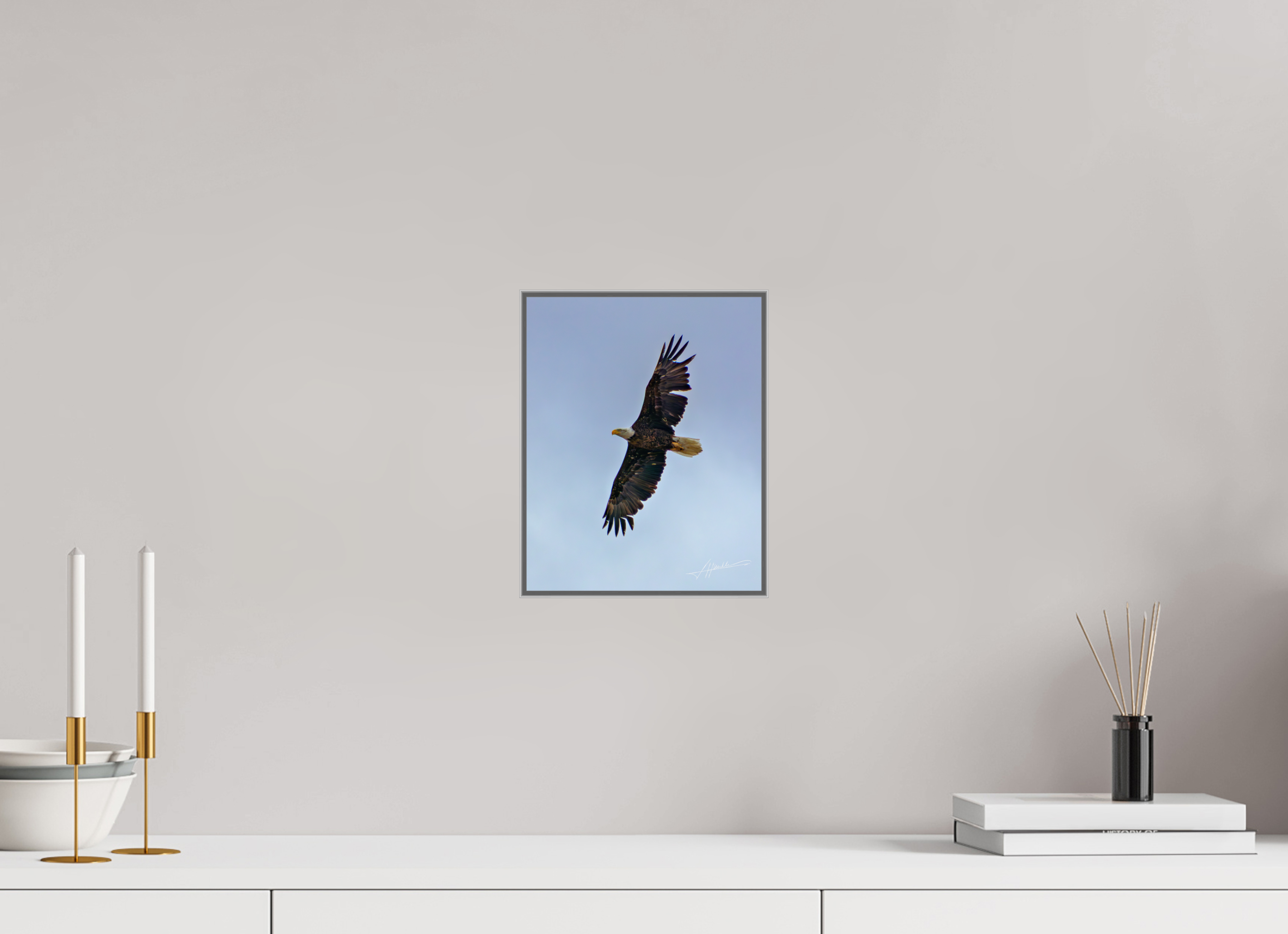 8 x 10″, Aluminum ArtBox Wings Spread
