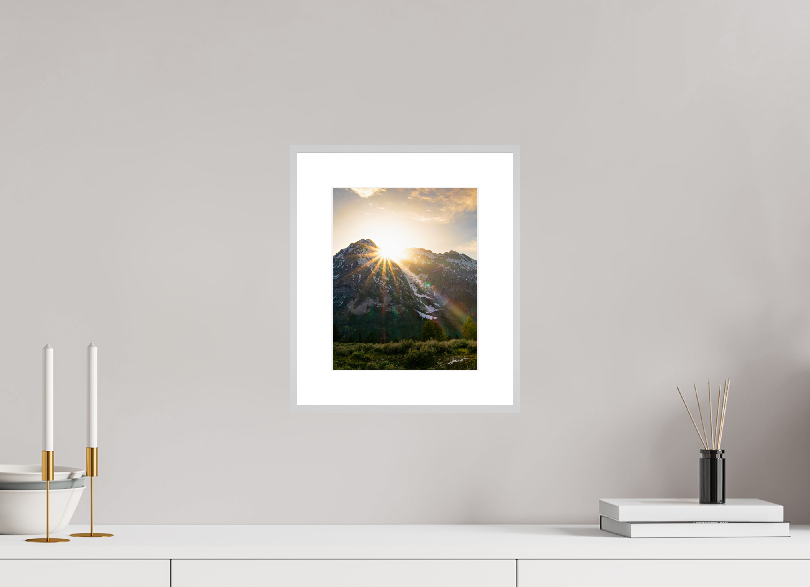 8 x 10″, Changeable Magnetic Frame The Last Ray