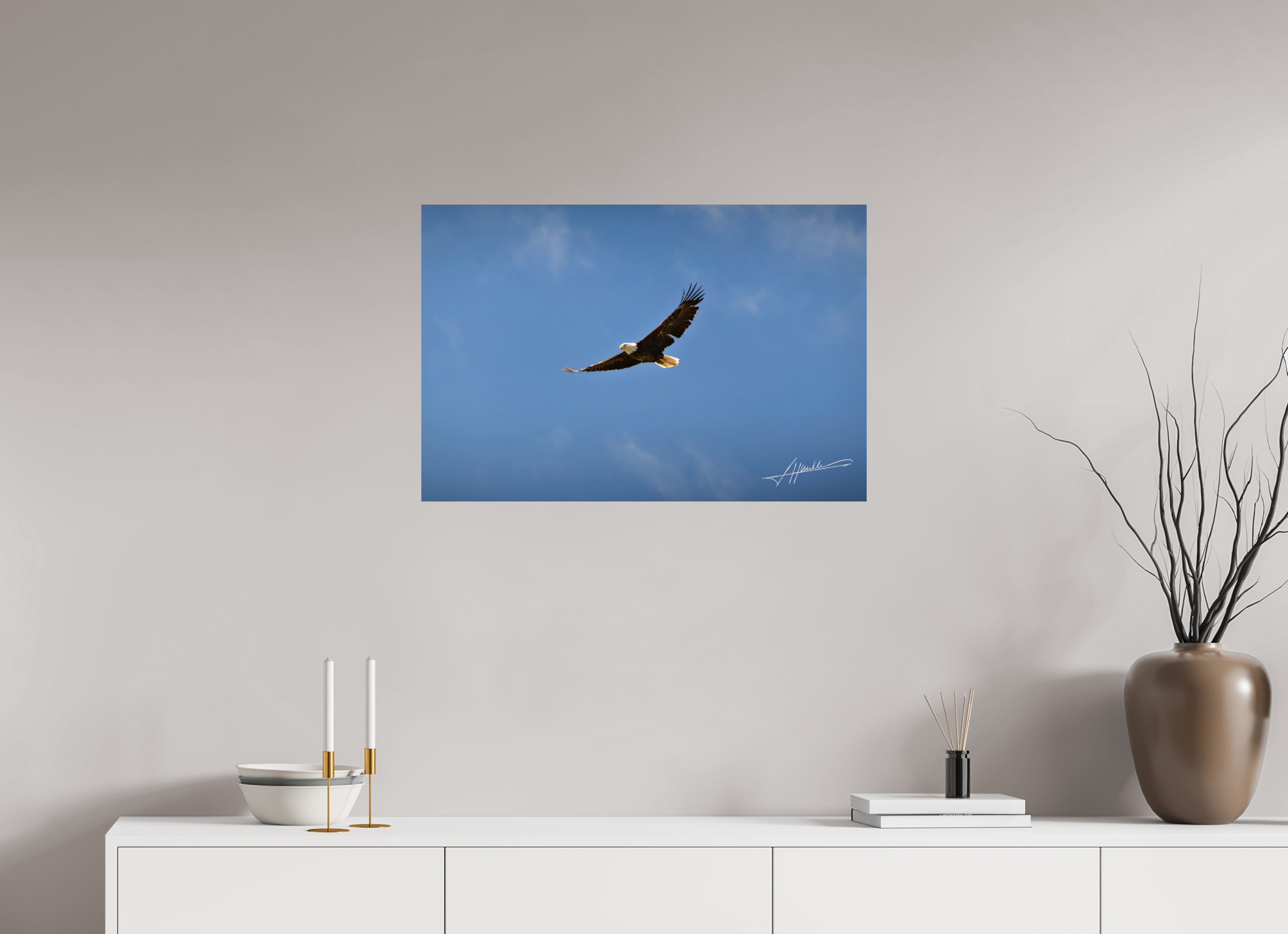 30 x 20″, Fine Art Dibond Soaring Free