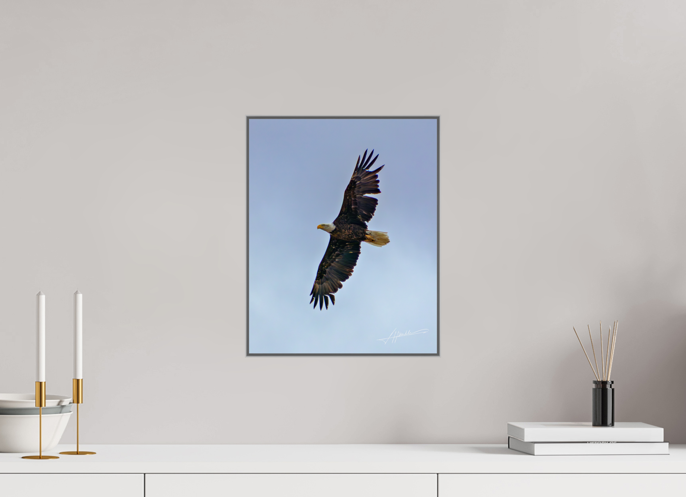 12 x 15″, Aluminum ArtBox Wings Spread