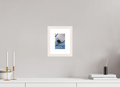 4 x 6″, Solid Wood Frame with Passe-partout The Eagle's Call