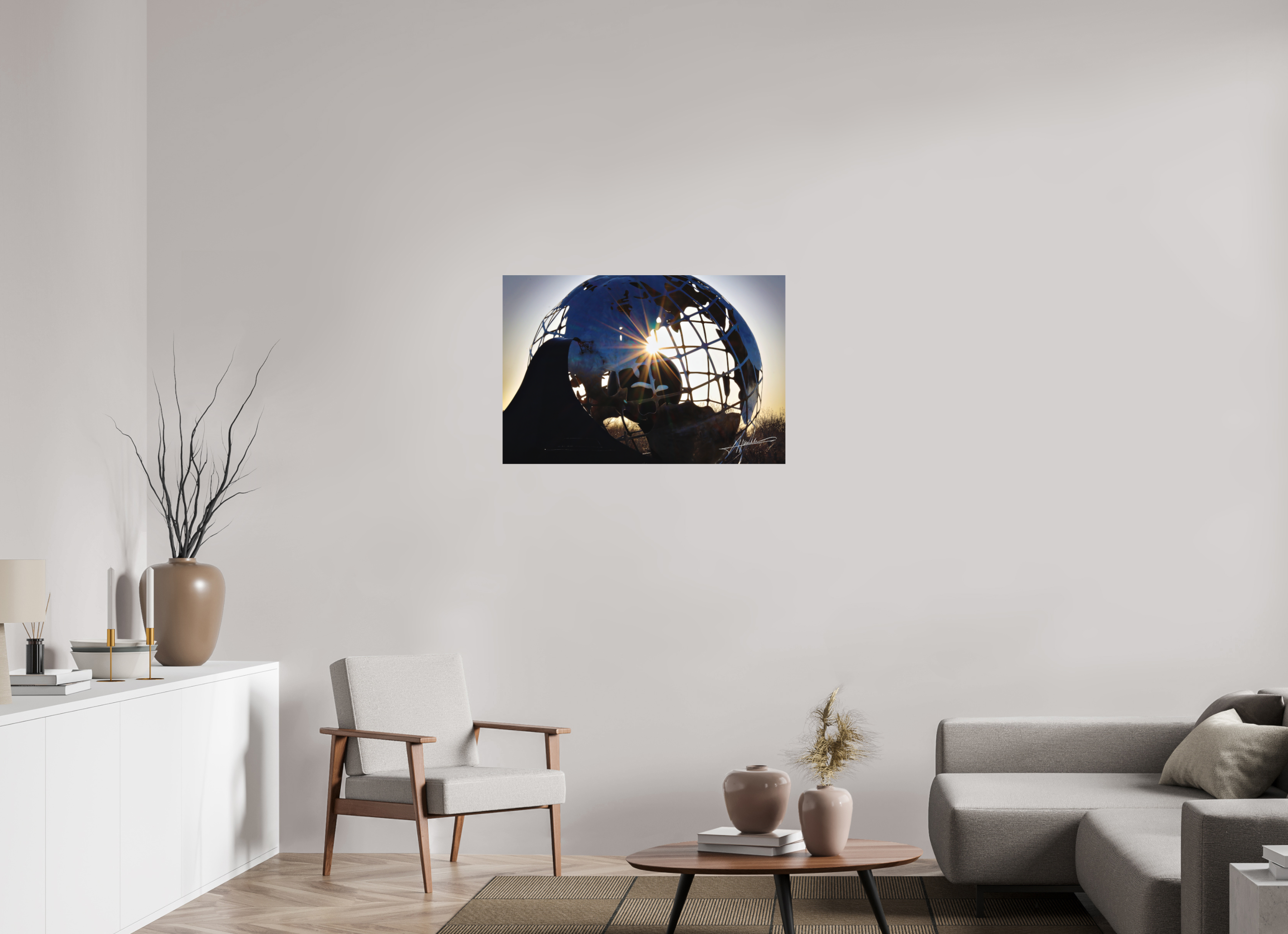 36 x 24″, Metal Dibond Oilfield Sculpture